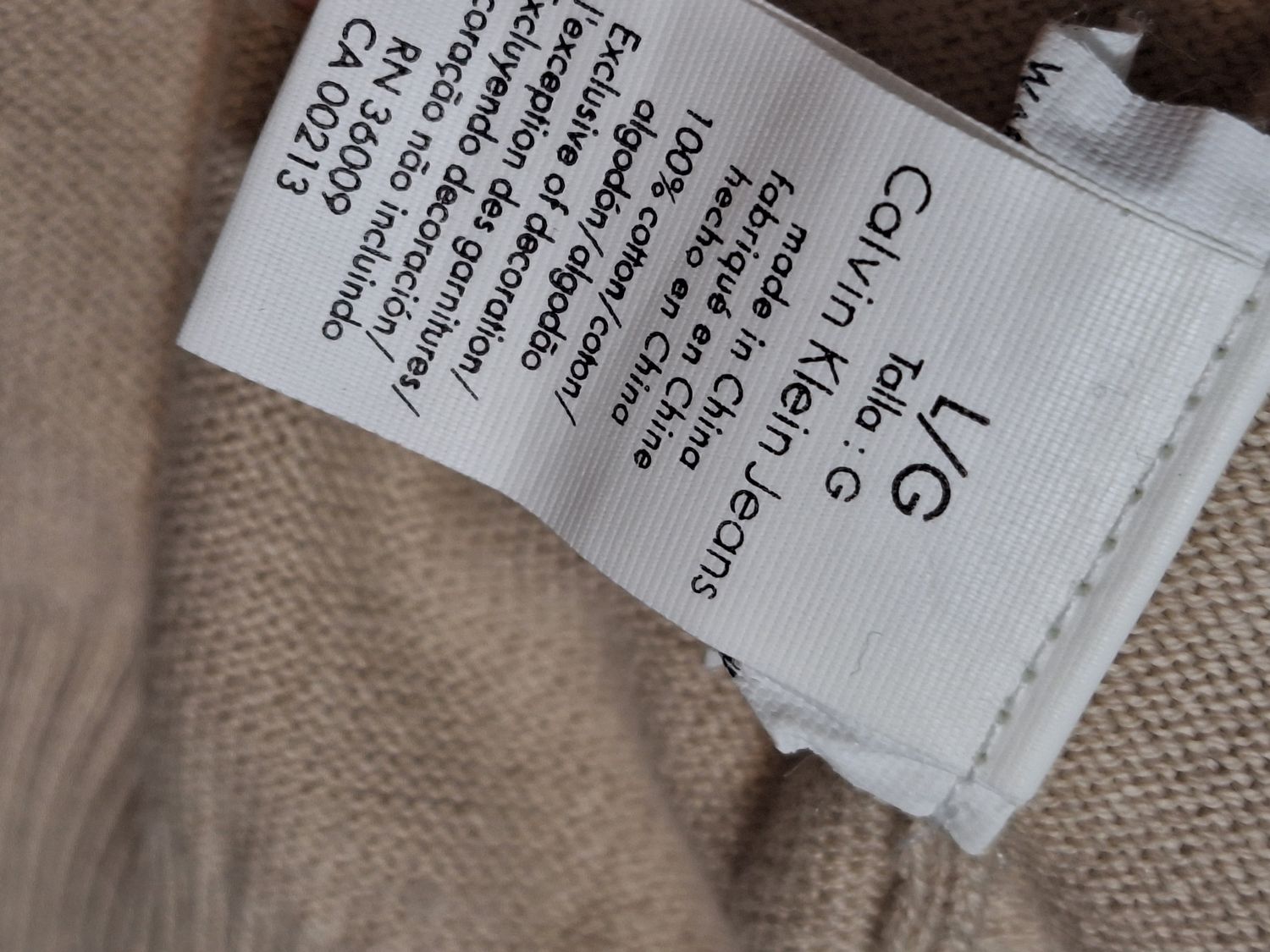 SWETER MĘSKI  CALVIN KLEIN