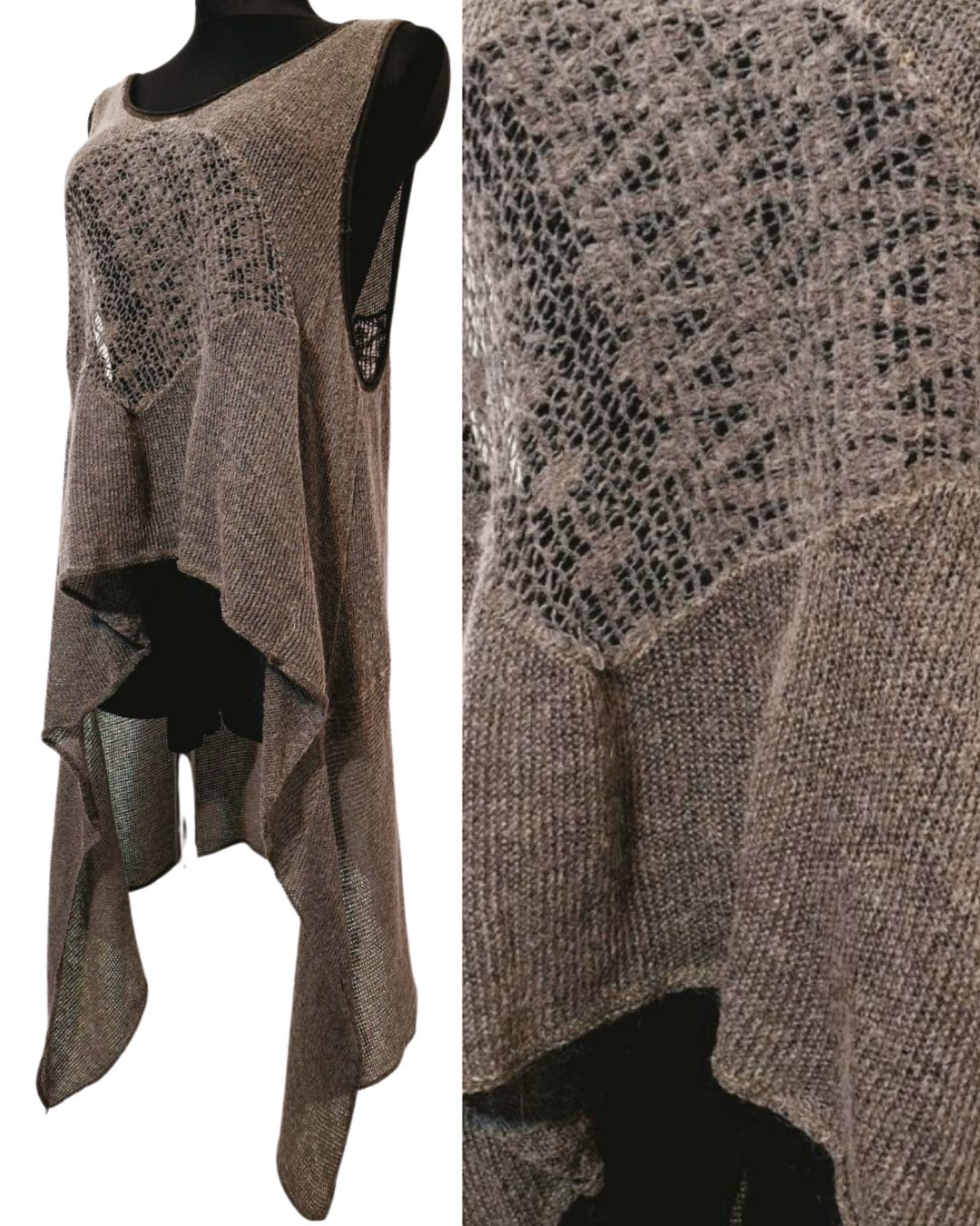 SWETER DAMSKI  TUNIKA SUKIENKA NARZUTKA