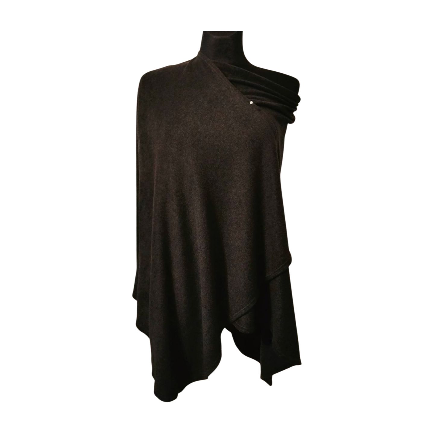 SWETER DAMSKI NARZUTKA PAREO PONCZO