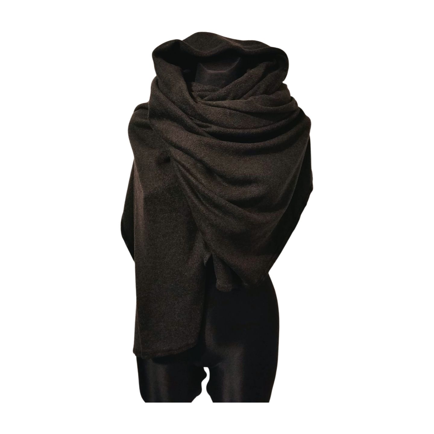 SWETER DAMSKI NARZUTKA PAREO PONCZO