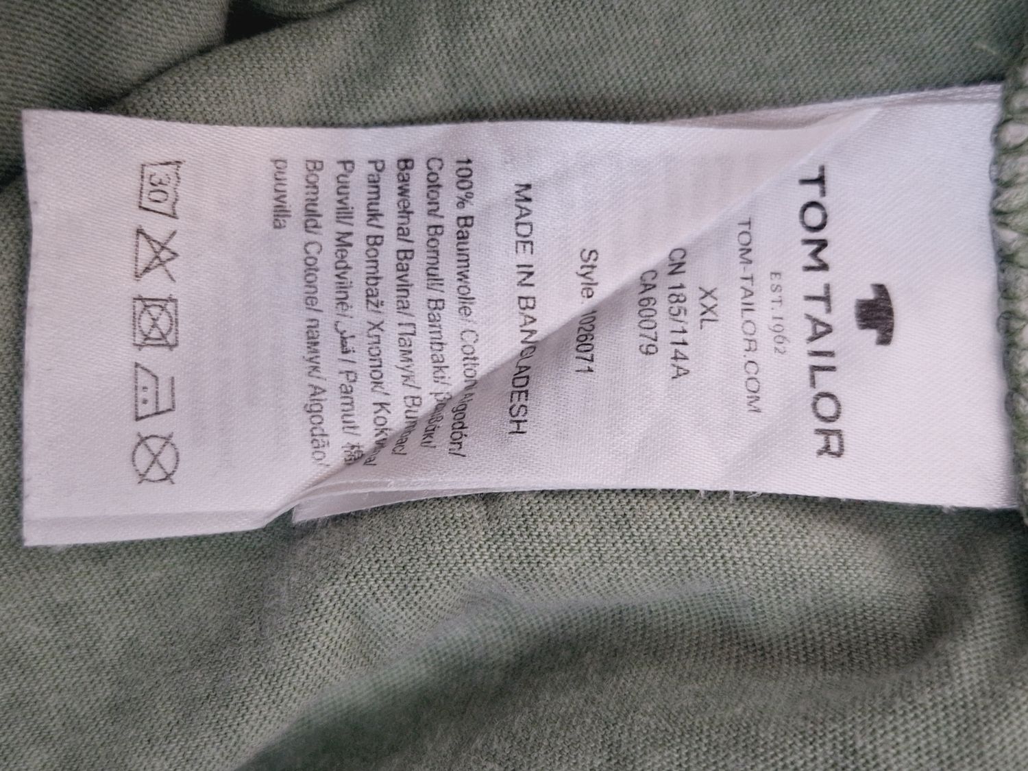 T-SHIRT MĘSKI   TOM  TAILOR