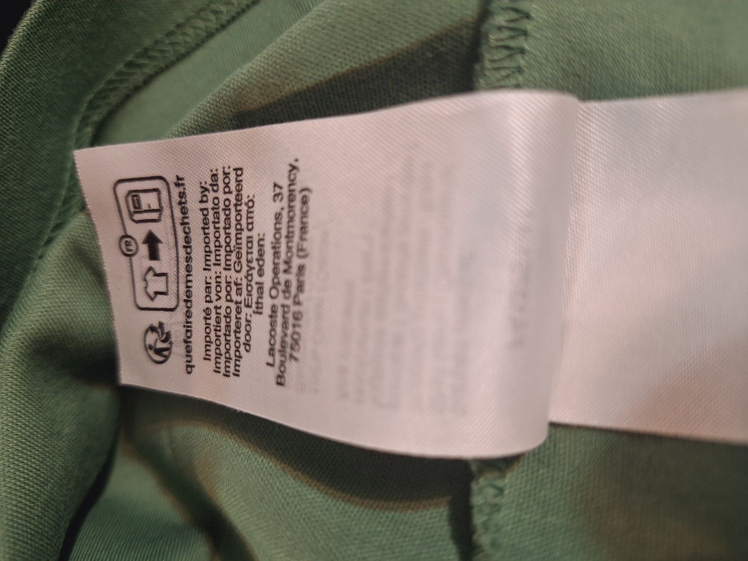 KOSZULKA MĘSKA POLO   LACOSTE