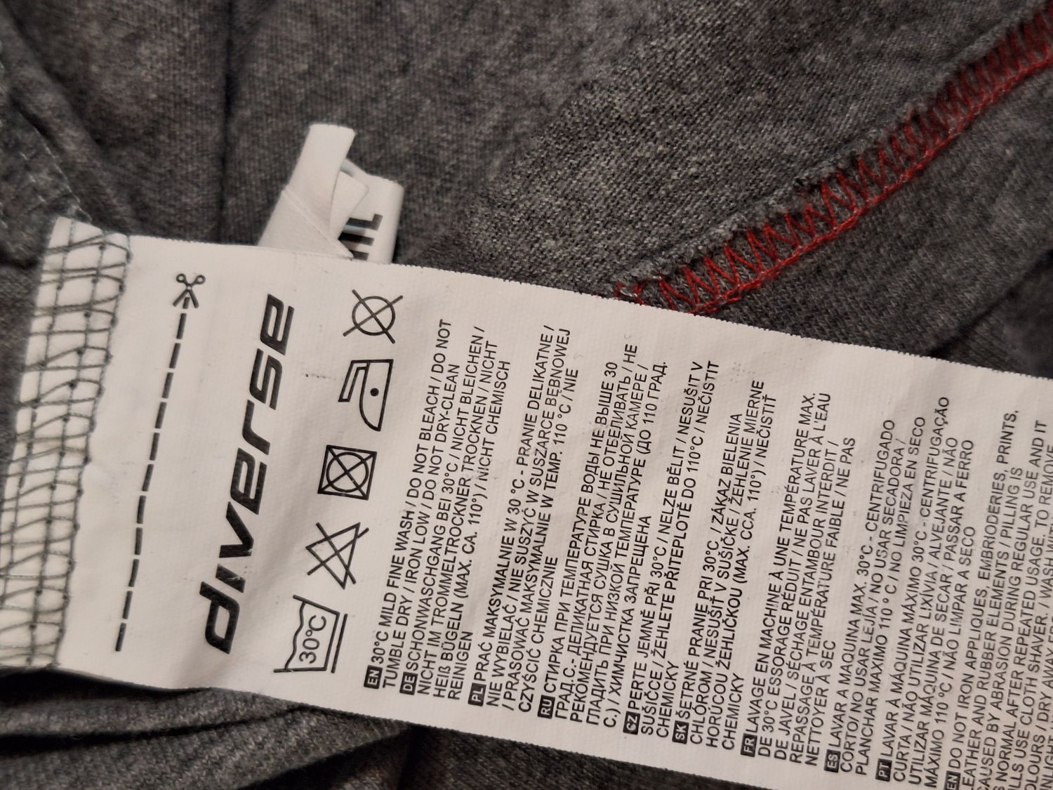 T-SHIRT MĘSKI  DIVERSE