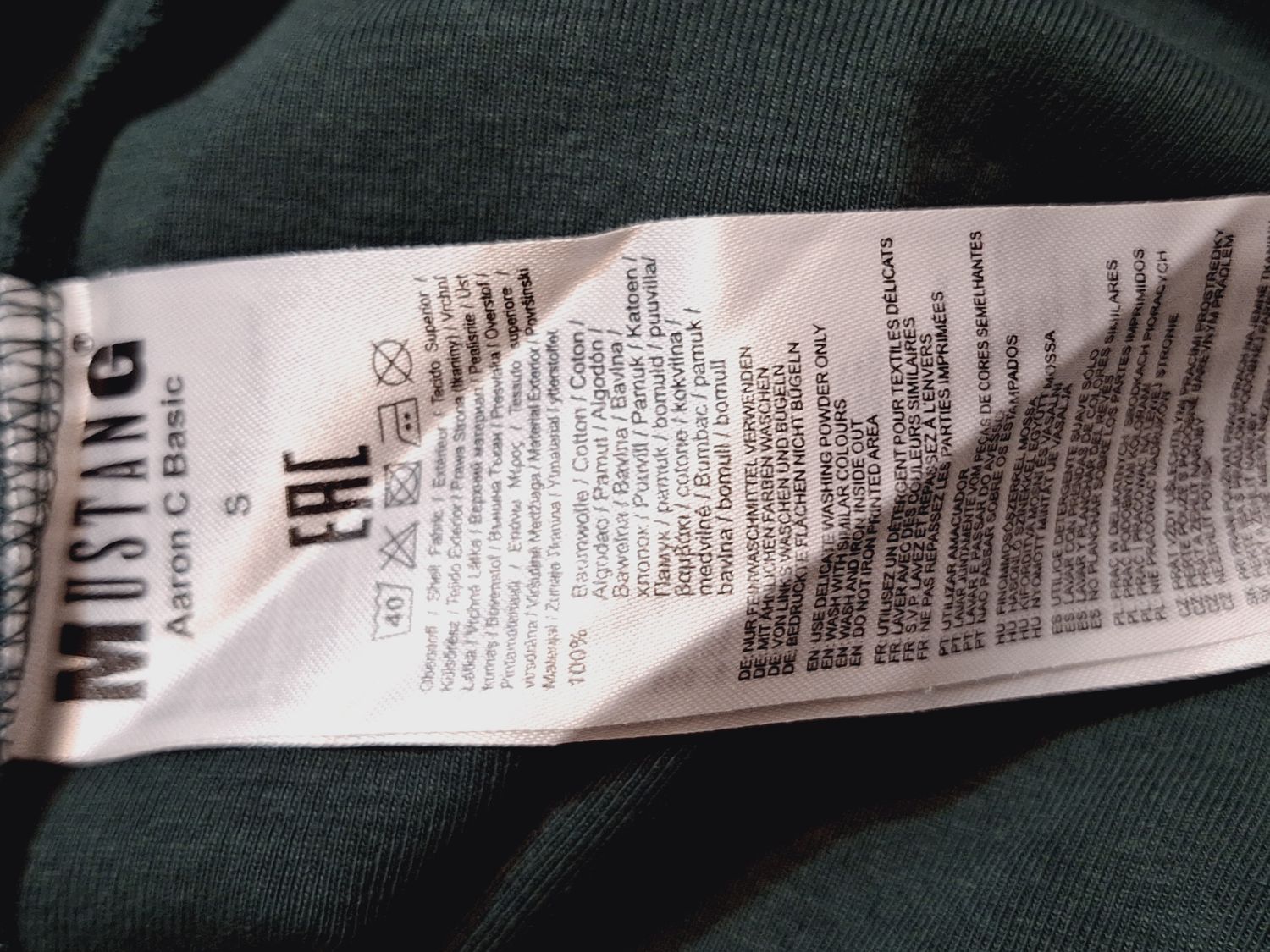 T-SHIRT MĘSKI    MUSTANG