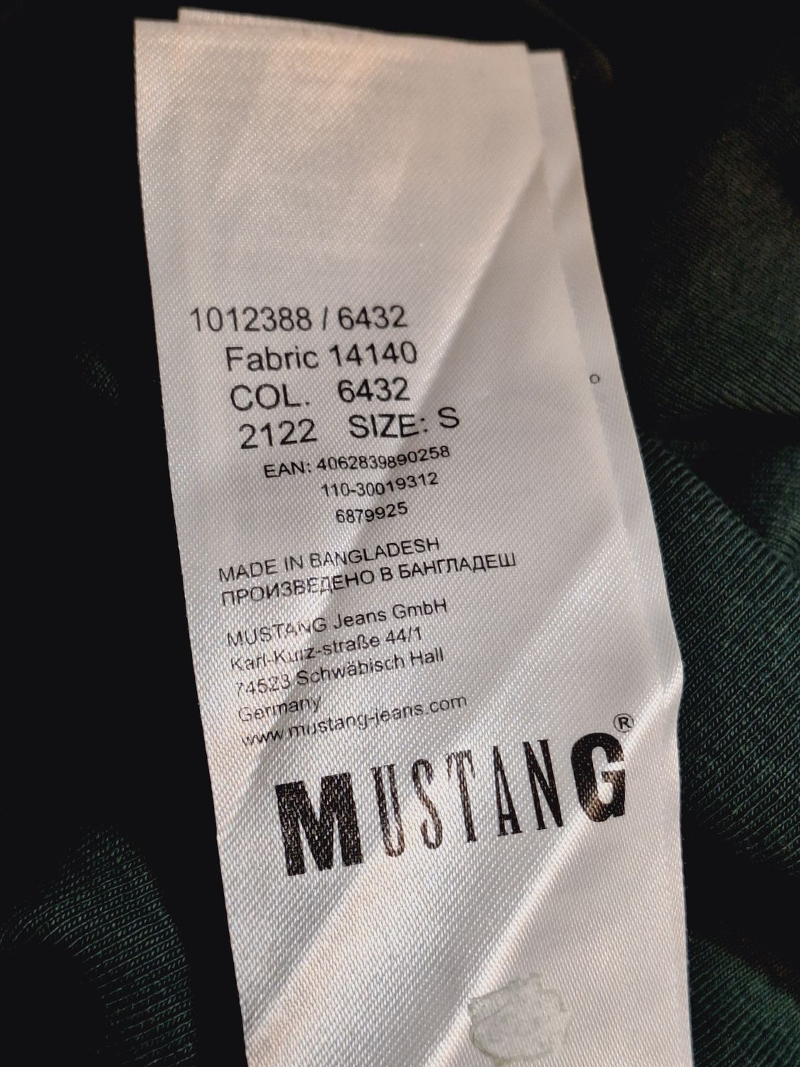 T-SHIRT MĘSKI    MUSTANG