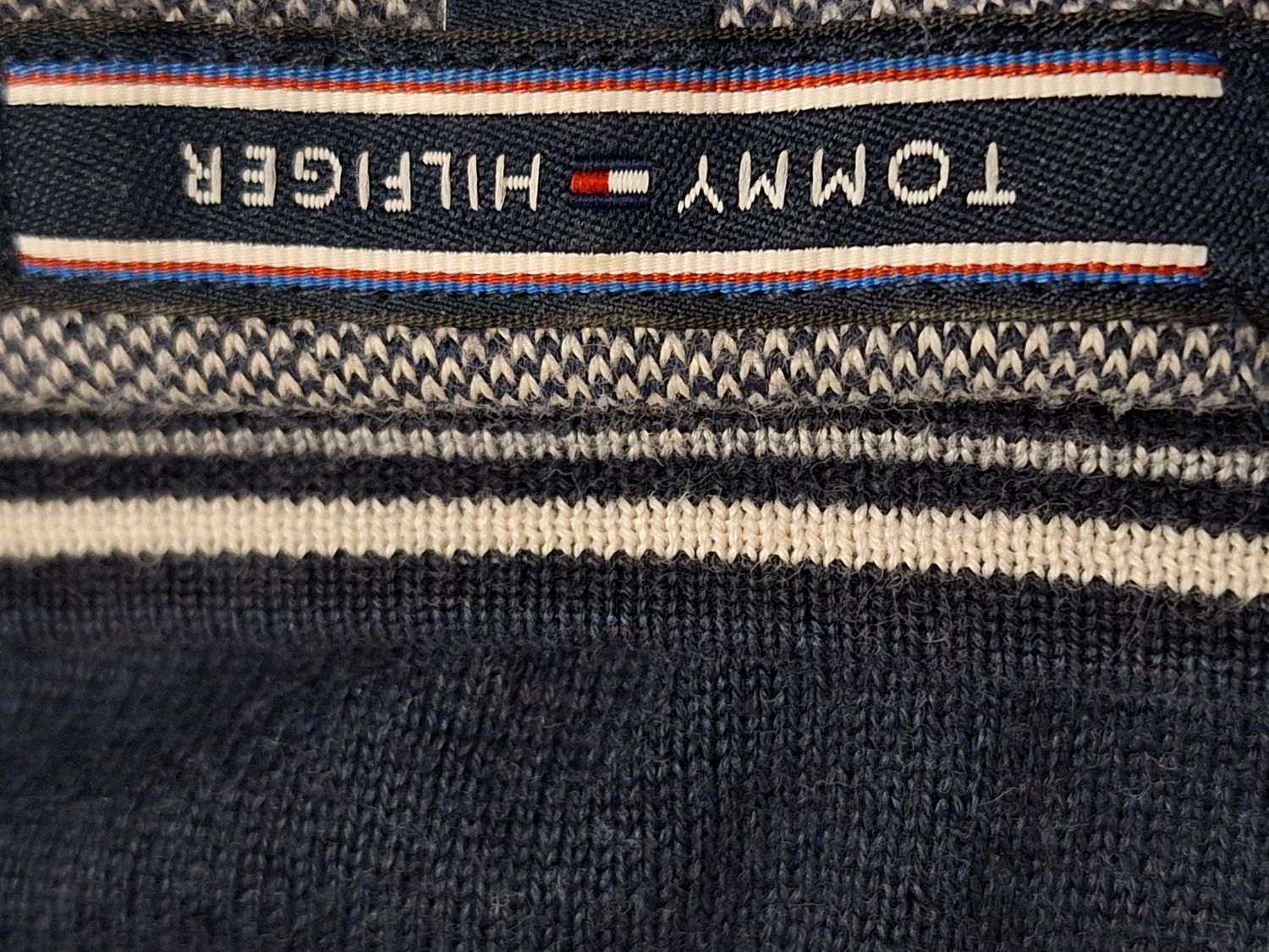 SWETER MĘSKI TOMMY HILFIGER CAŁOROCZNY