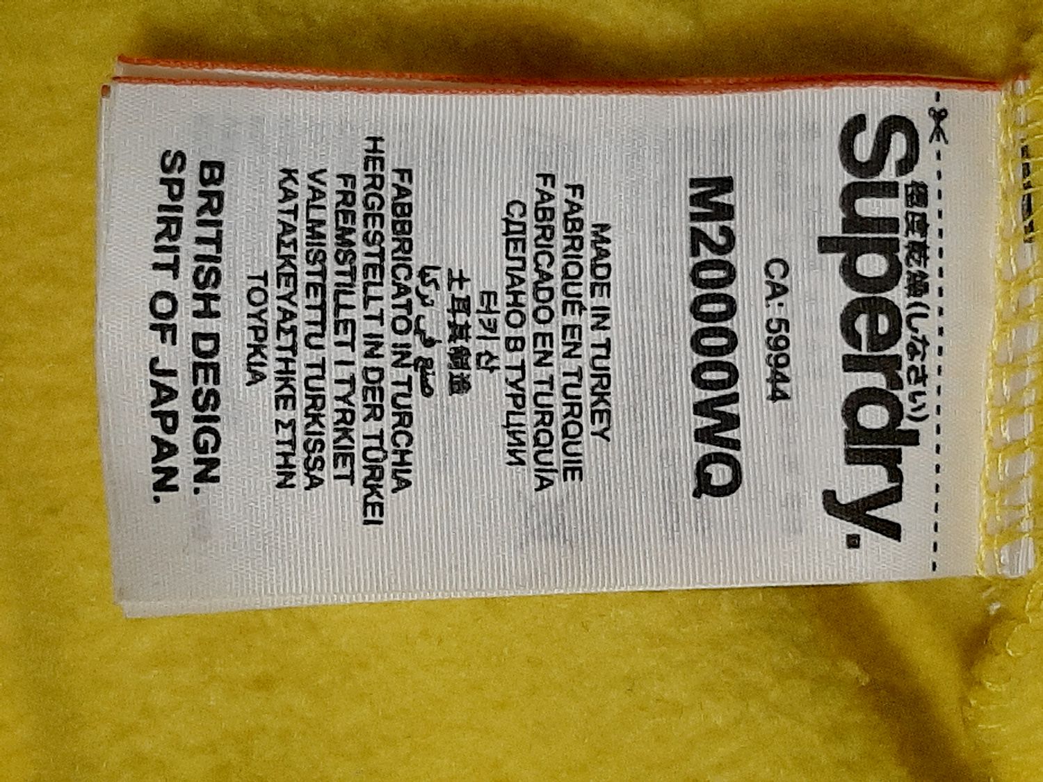 BLUZA MĘSKA    SUPERDRY