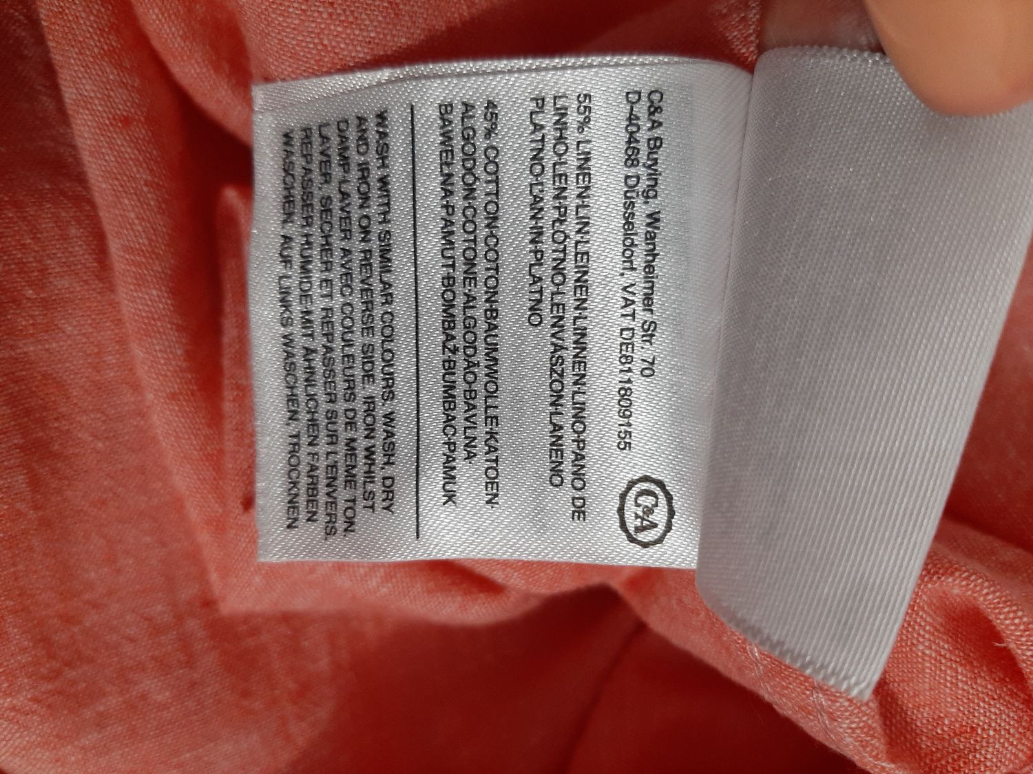 KOSZULA LNIANA  CANDA