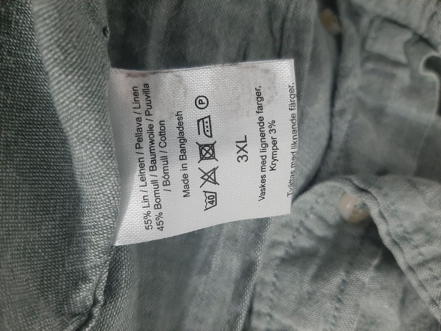 KOSZULA LNIANA  DRESSMANN