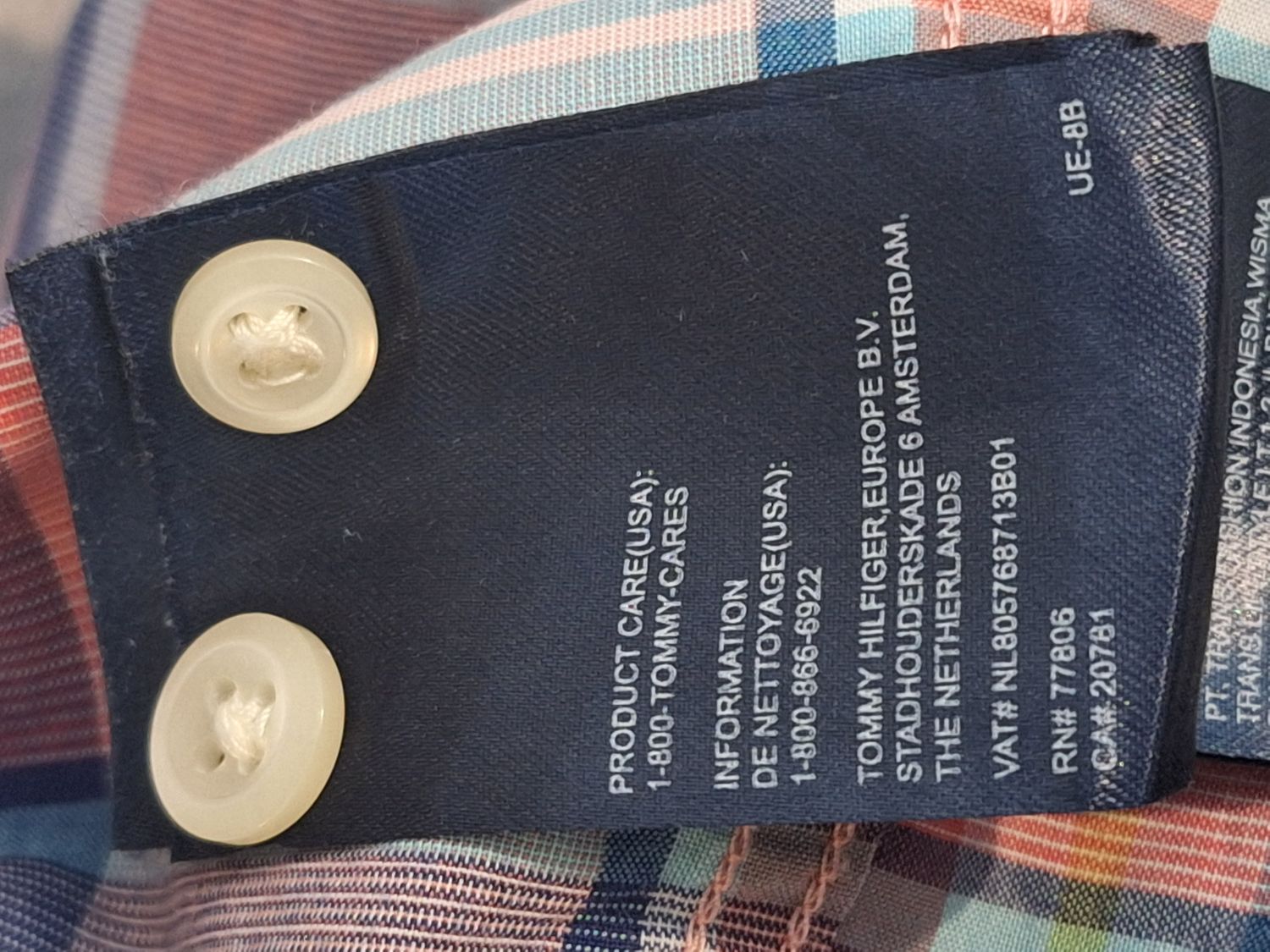 KOSZULA MĘSKA   TOMMY HILFIGER