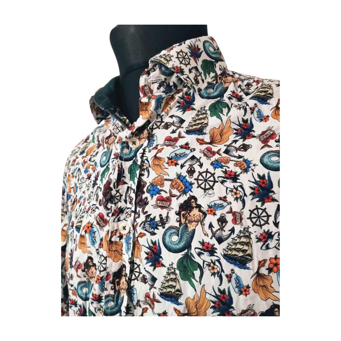 KOSZULA MĘSKA   -A FISH NAMED FRED-