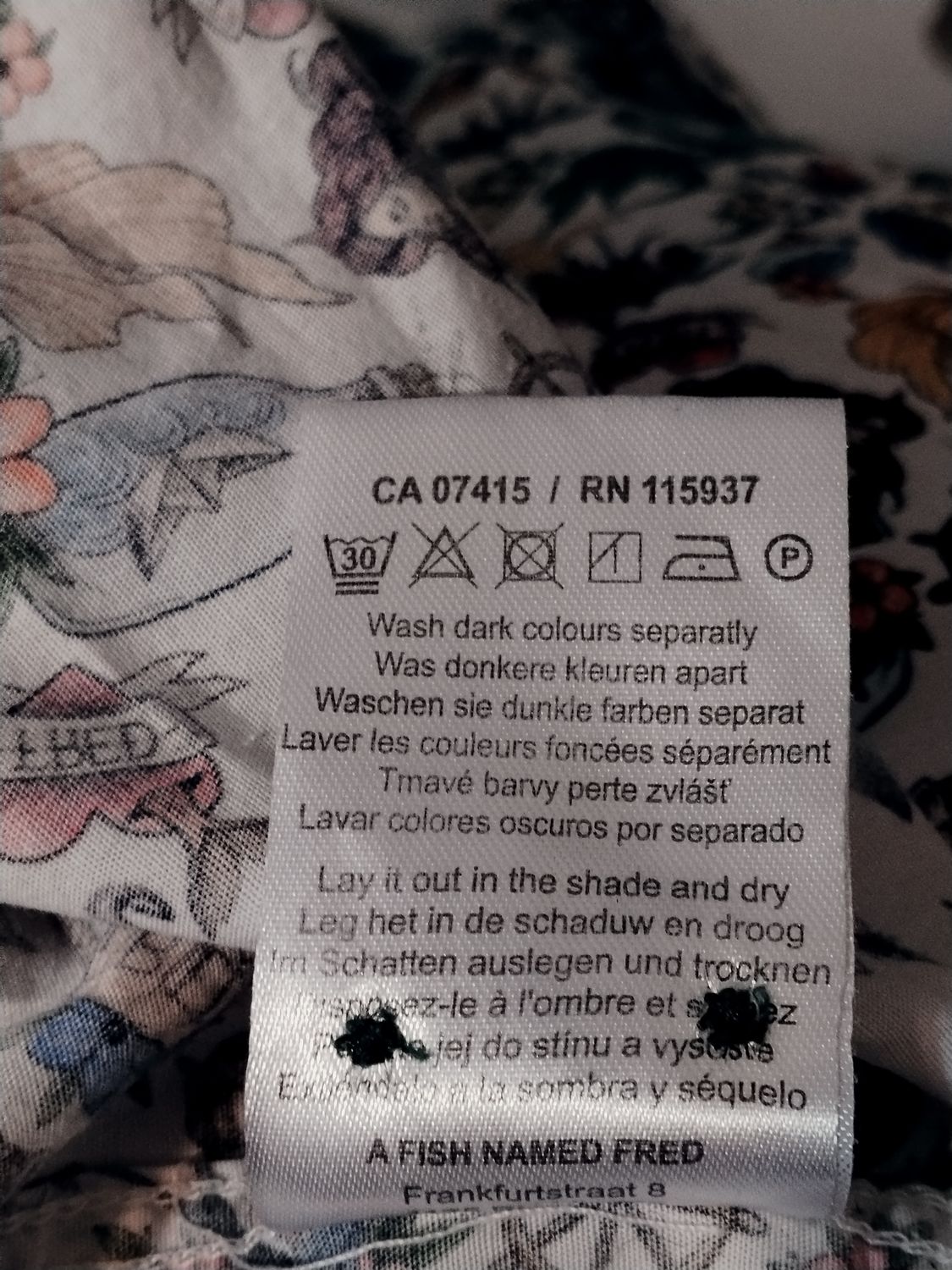 KOSZULA MĘSKA   -A FISH NAMED FRED-