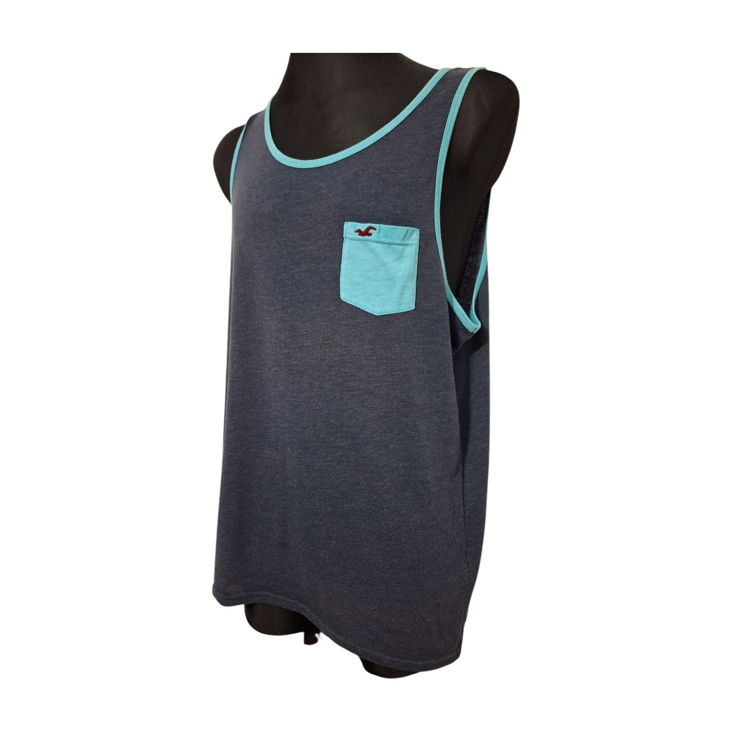 KOSZULKA BEZ RĘKAWÓW HOLLISTER