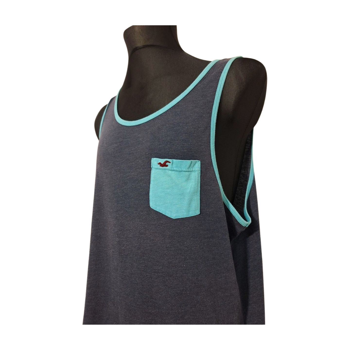 KOSZULKA BEZ RĘKAWÓW HOLLISTER