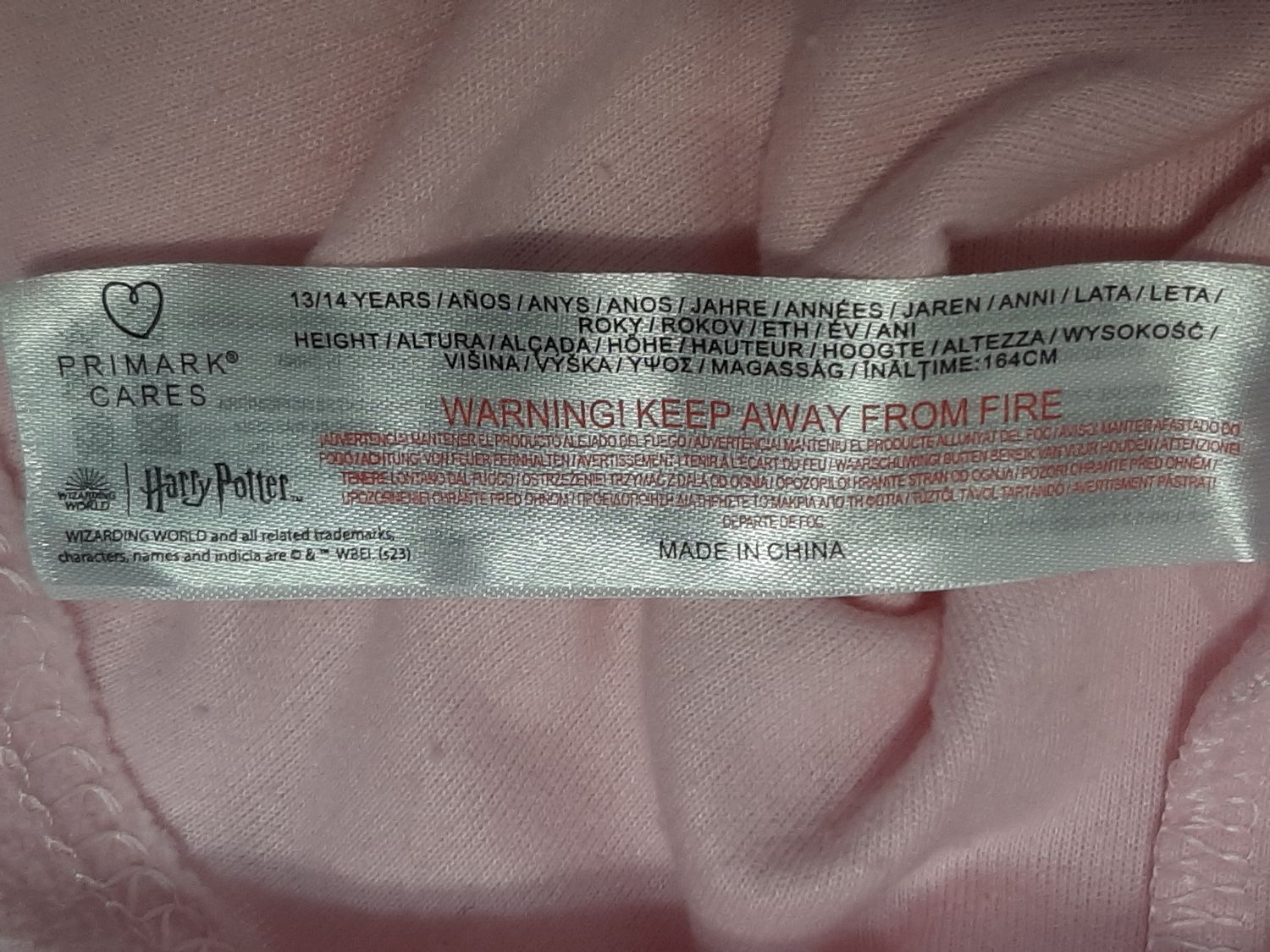 PIŻAMA DZIECIĘCA  HARRY POTTER