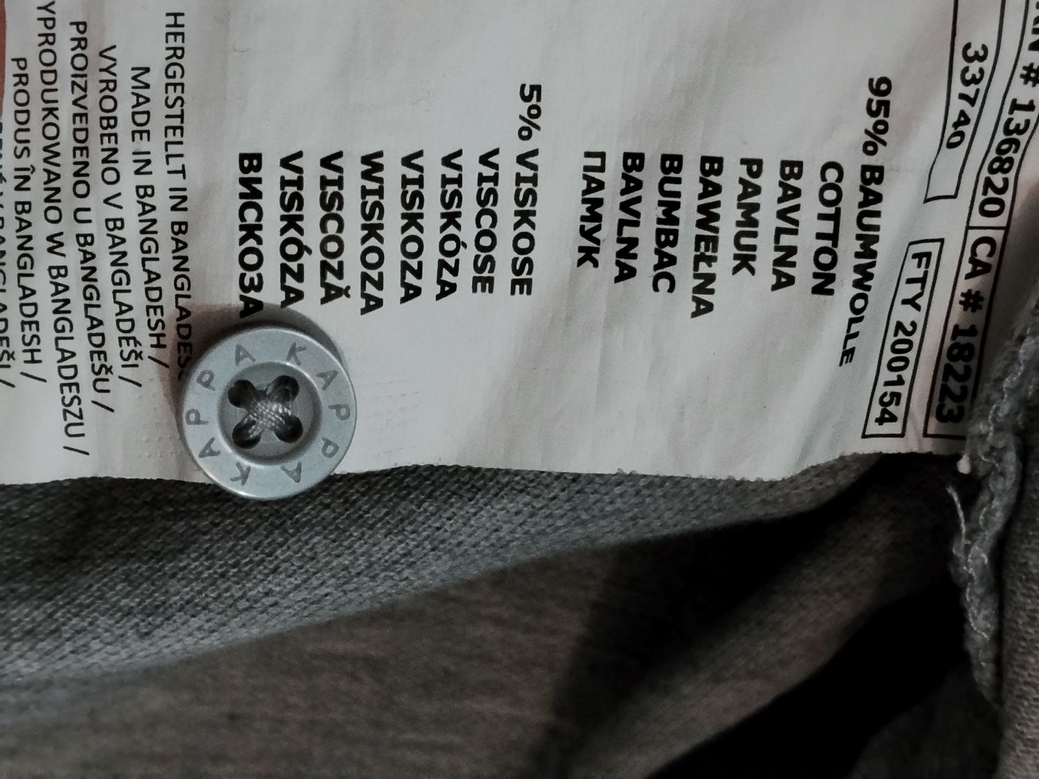 KOSZULKA POLO  KAPPA