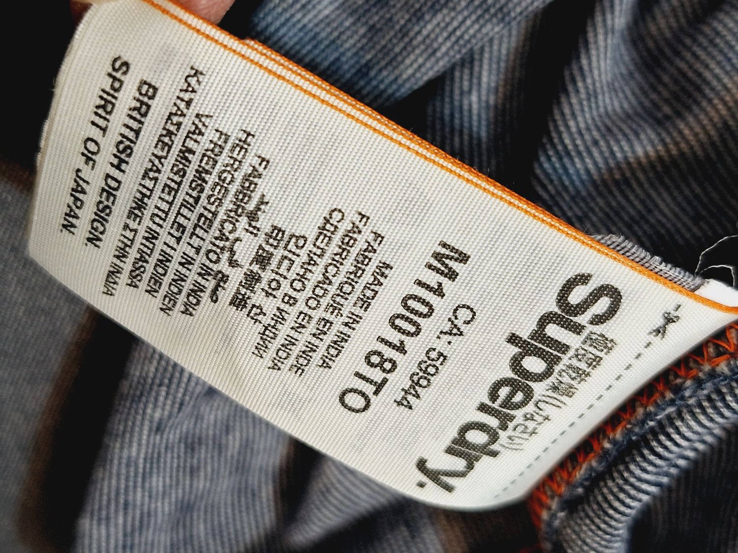 T-SHIRT MĘSKI  SUPERDRY