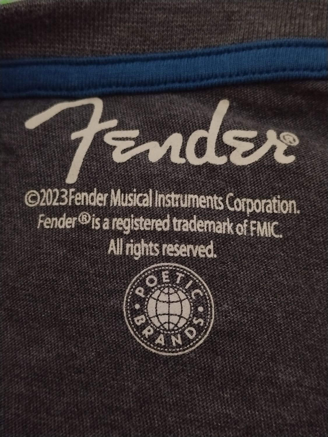 T-SHIRT MĘSKI  FENDER