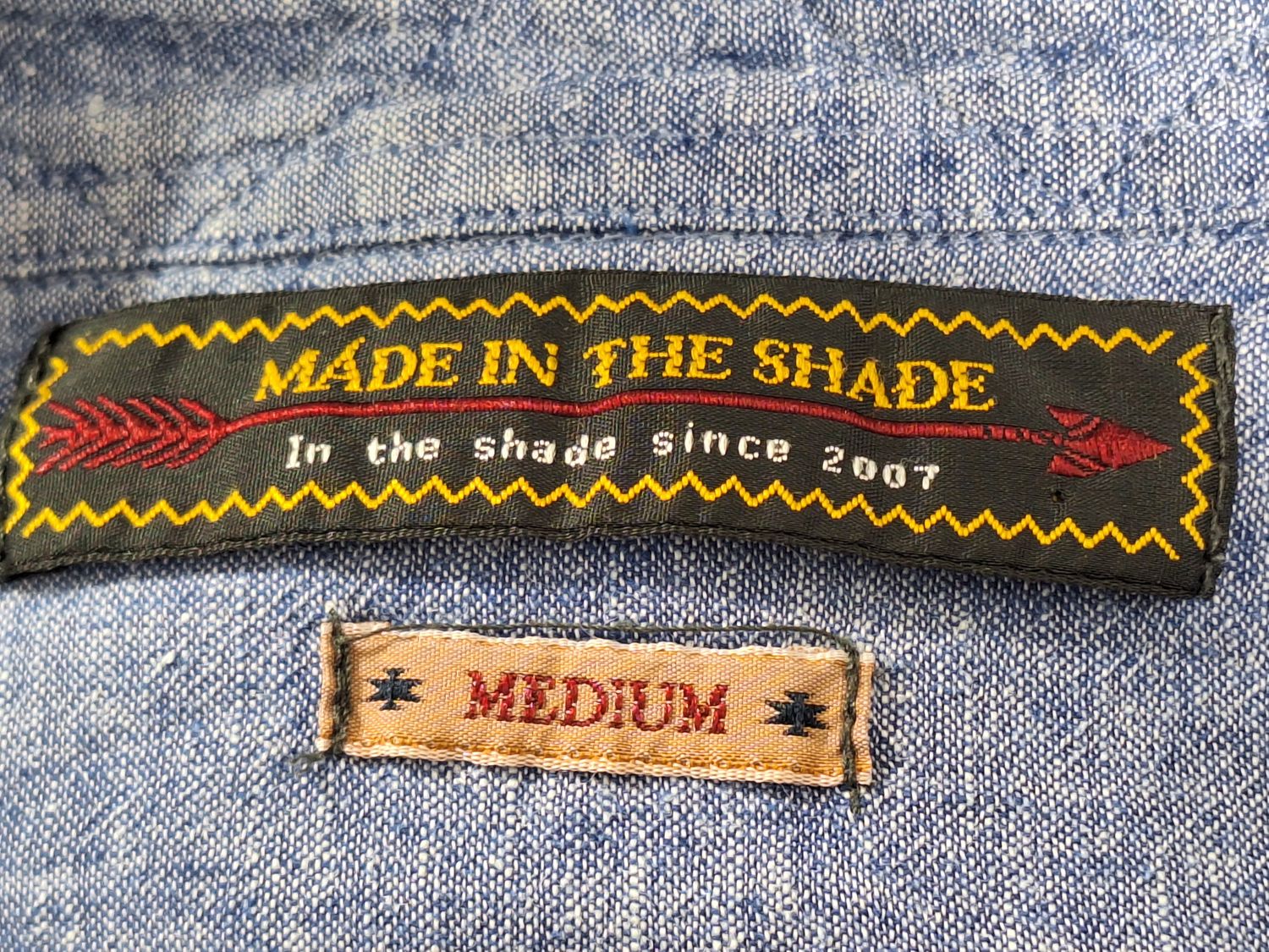 KOSZULA LNIANA  MADE IN THE SHADE