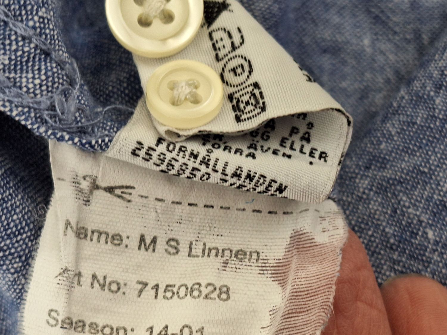 KOSZULA LNIANA  MADE IN THE SHADE