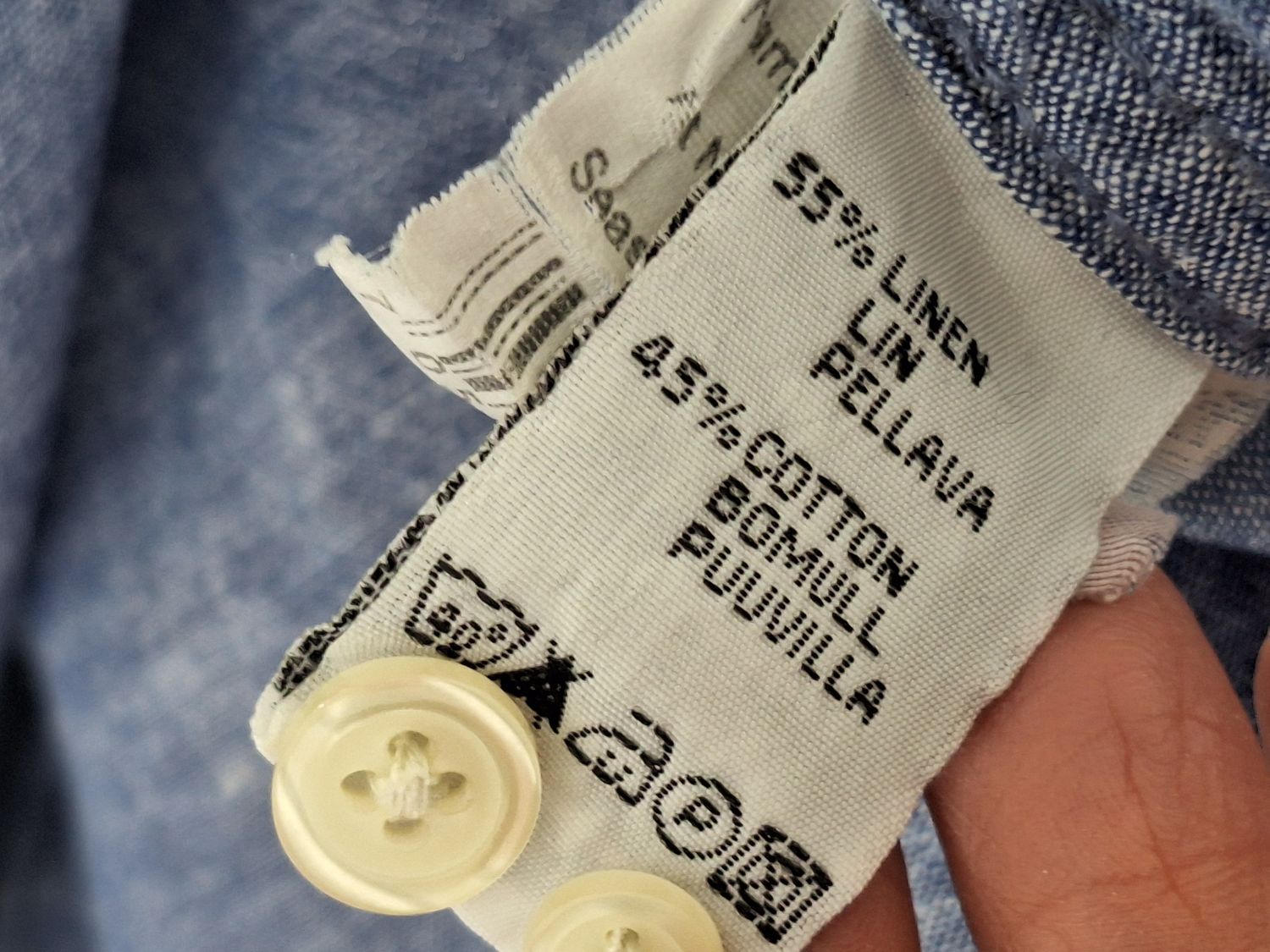 KOSZULA LNIANA  MADE IN THE SHADE