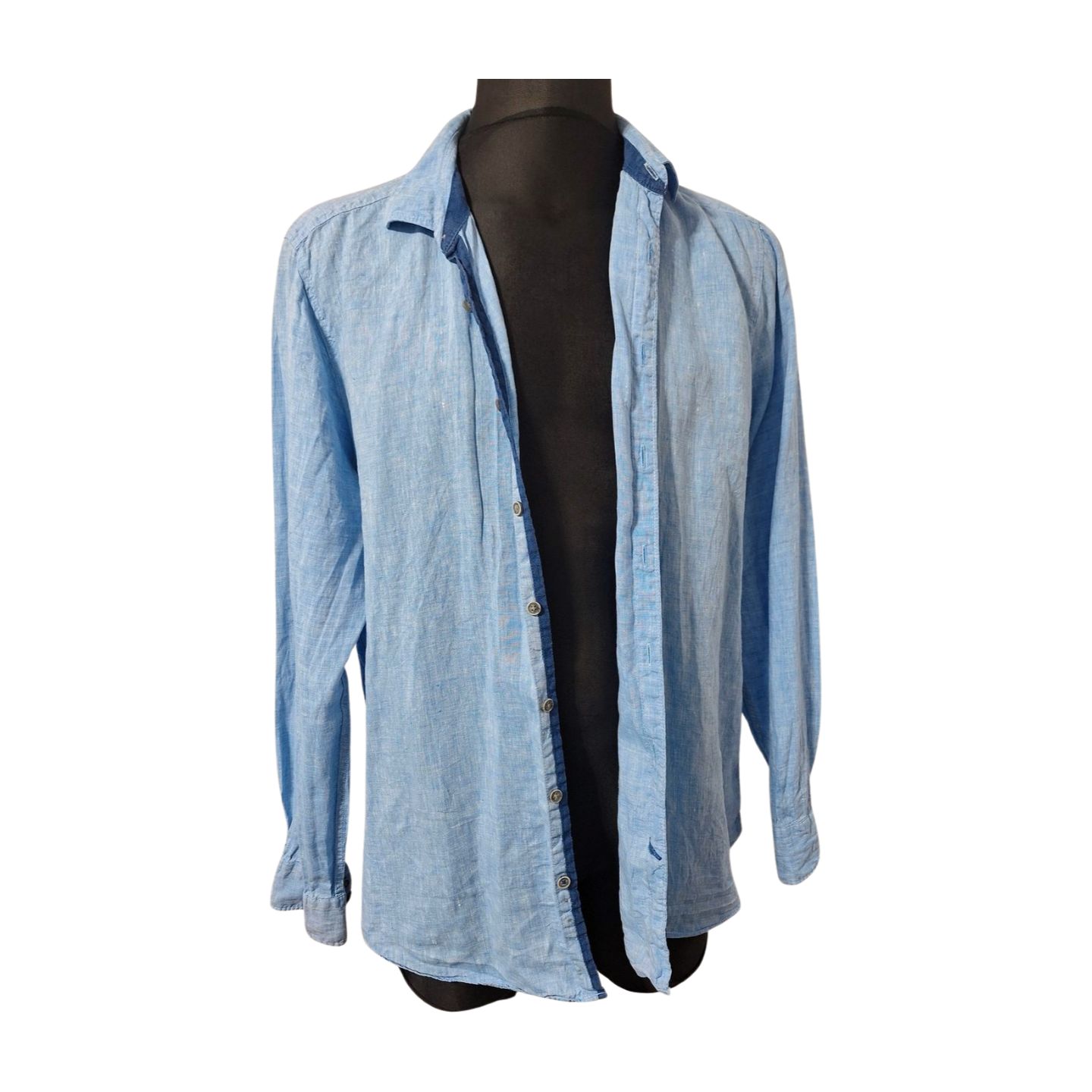 KOSZULA LNIANA  OLYMP