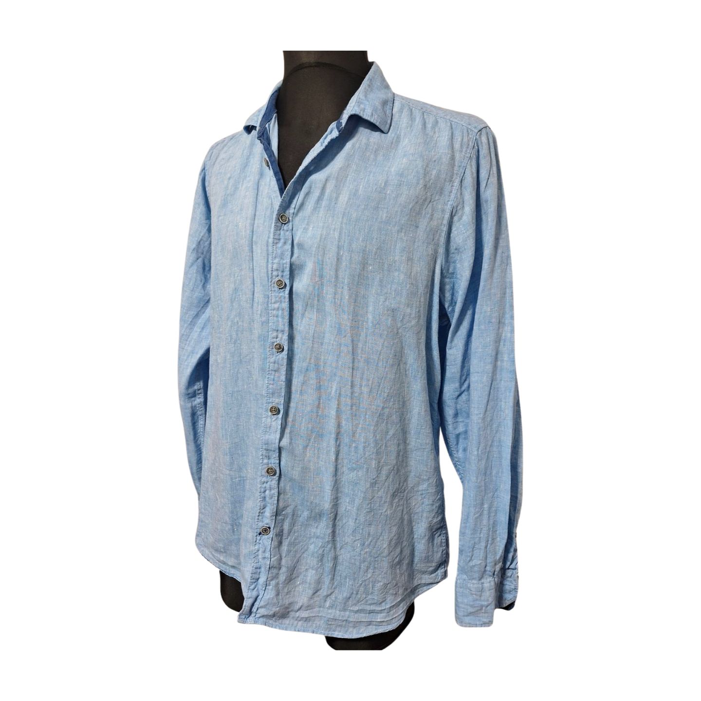 KOSZULA LNIANA  OLYMP