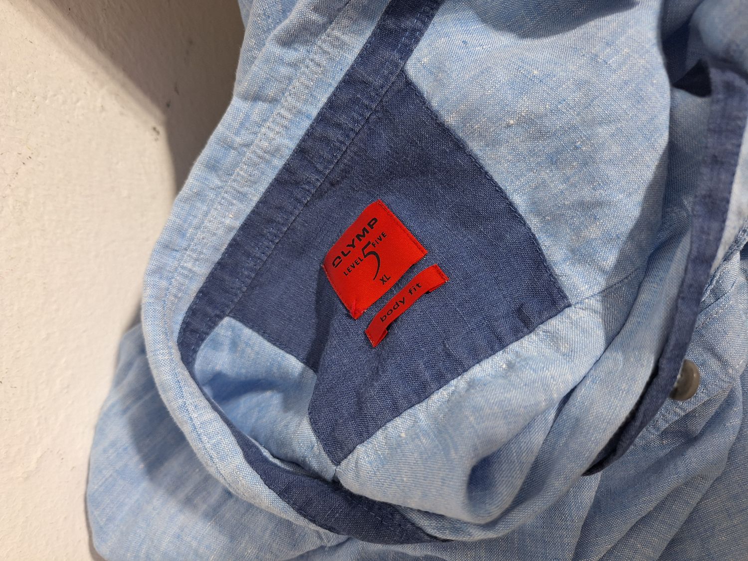 KOSZULA LNIANA  OLYMP