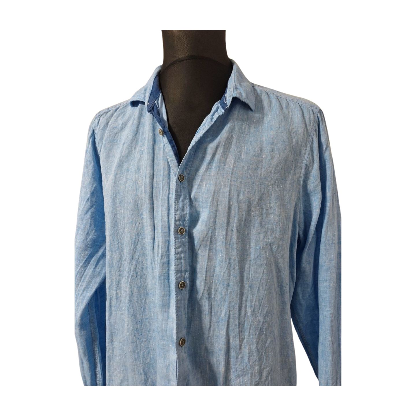 KOSZULA LNIANA  OLYMP