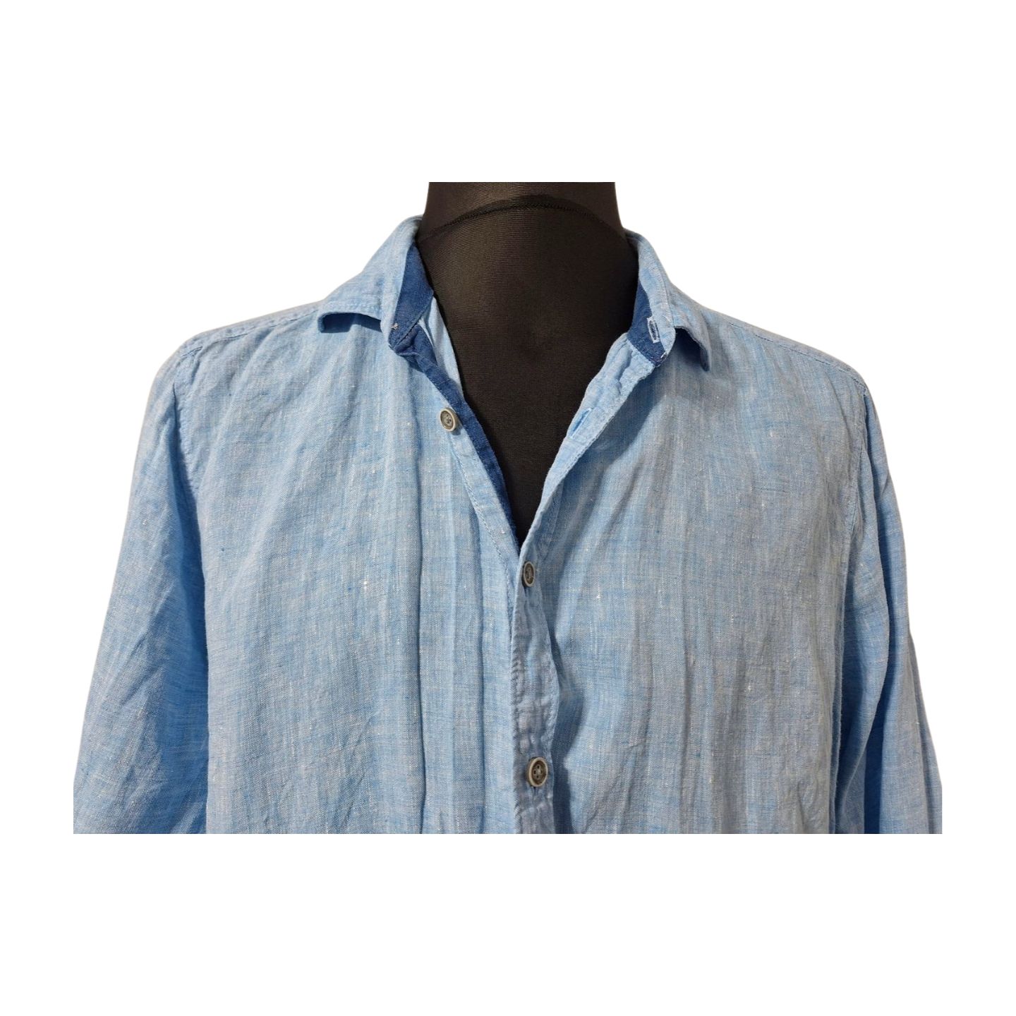 KOSZULA LNIANA  OLYMP