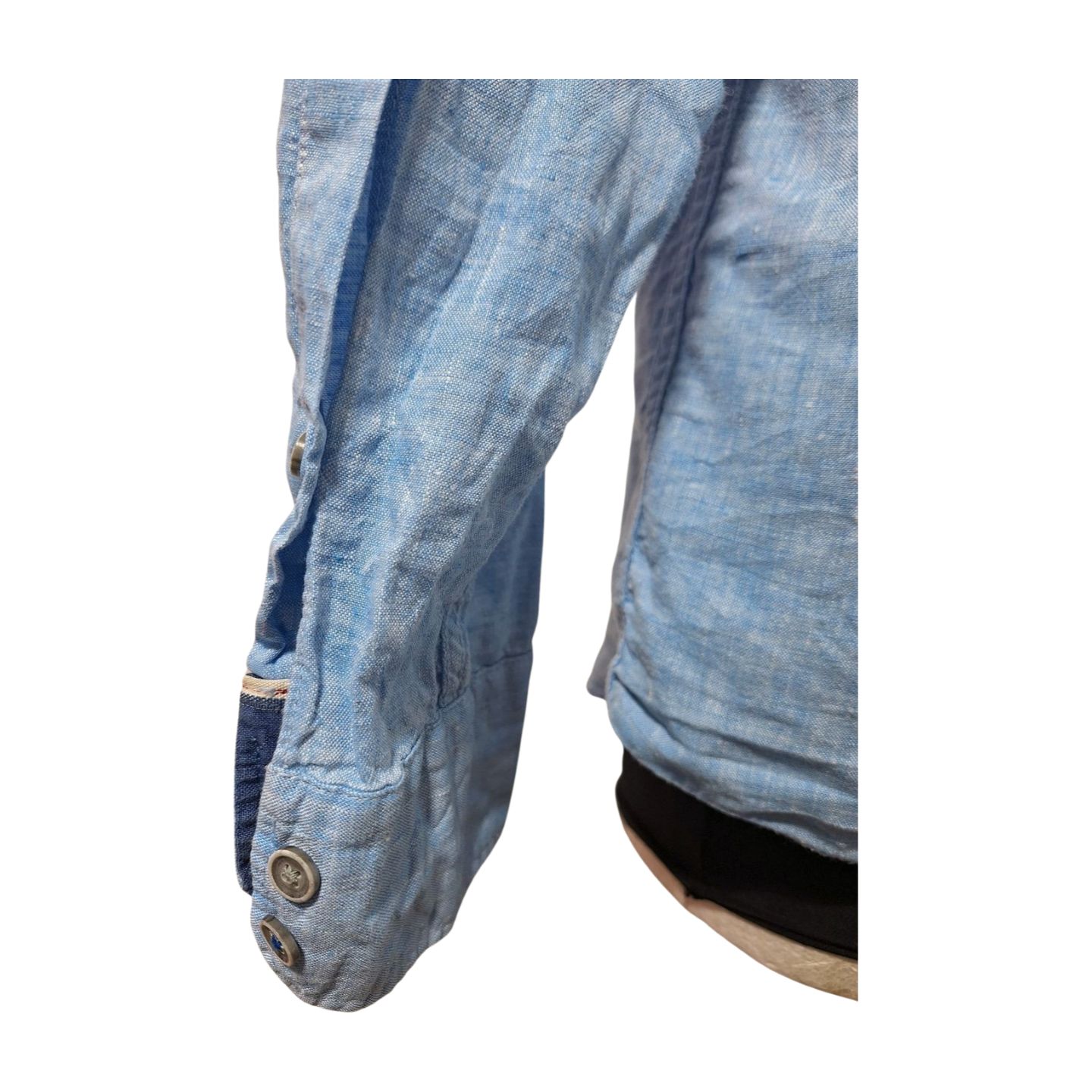 KOSZULA LNIANA  OLYMP