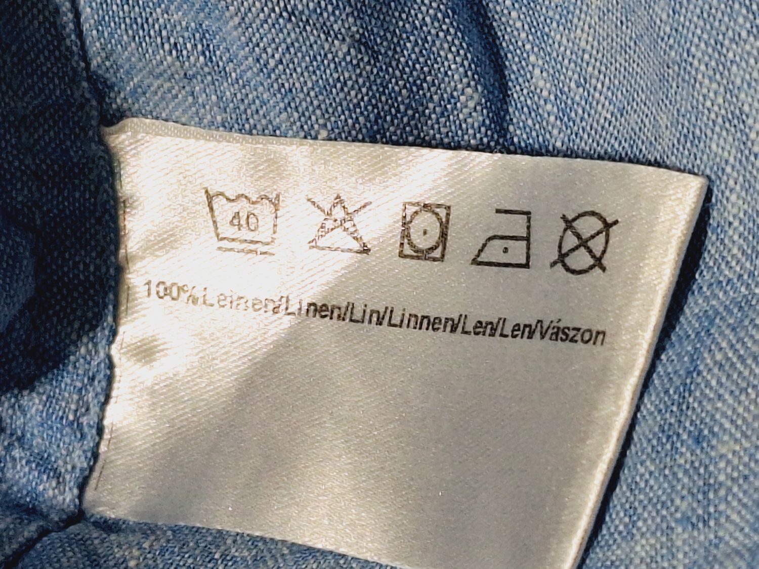 KOSZULA LNIANA  OLYMP