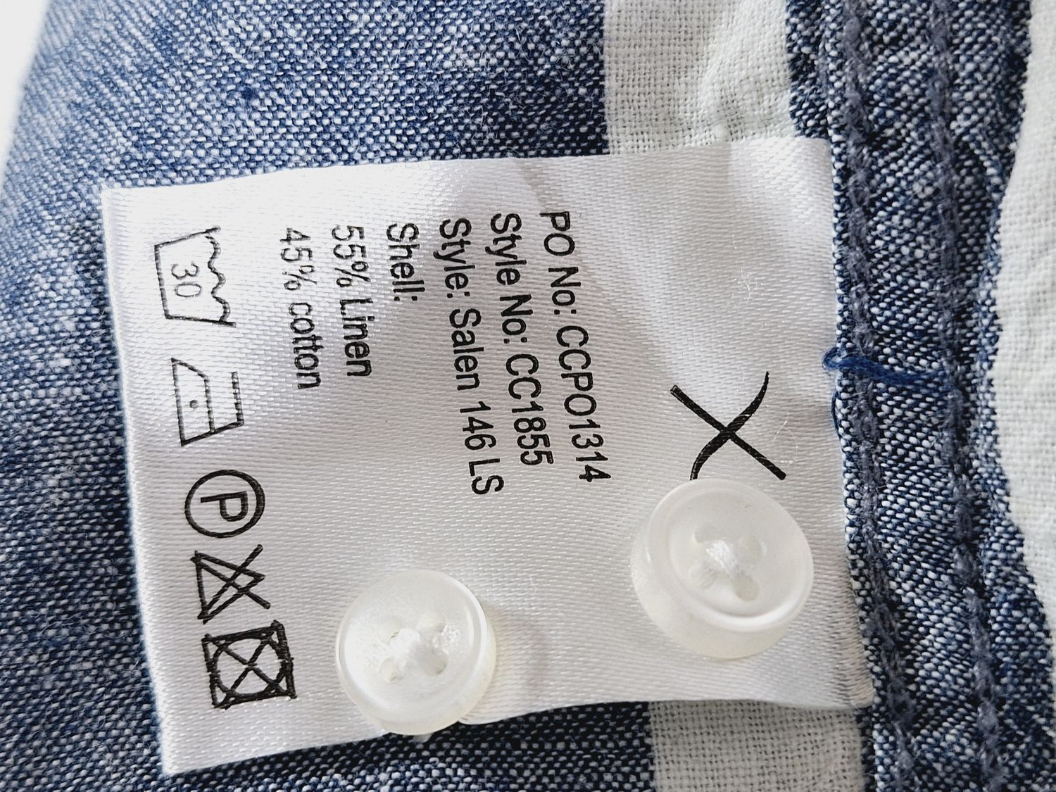 KOSZULA  LNIANA CLEAN CUT COPENHAGEN