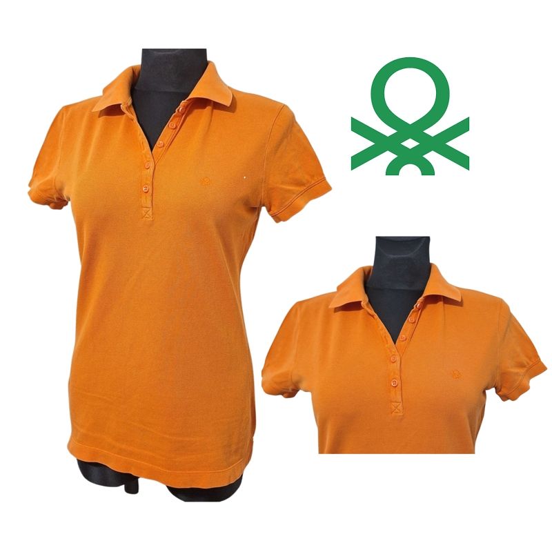 KOSZULKA POLO DAMSKA BENETTON    009