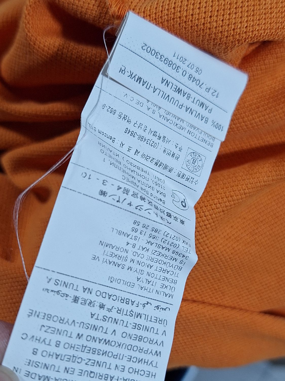 KOSZULKA POLO DAMSKA BENETTON    009