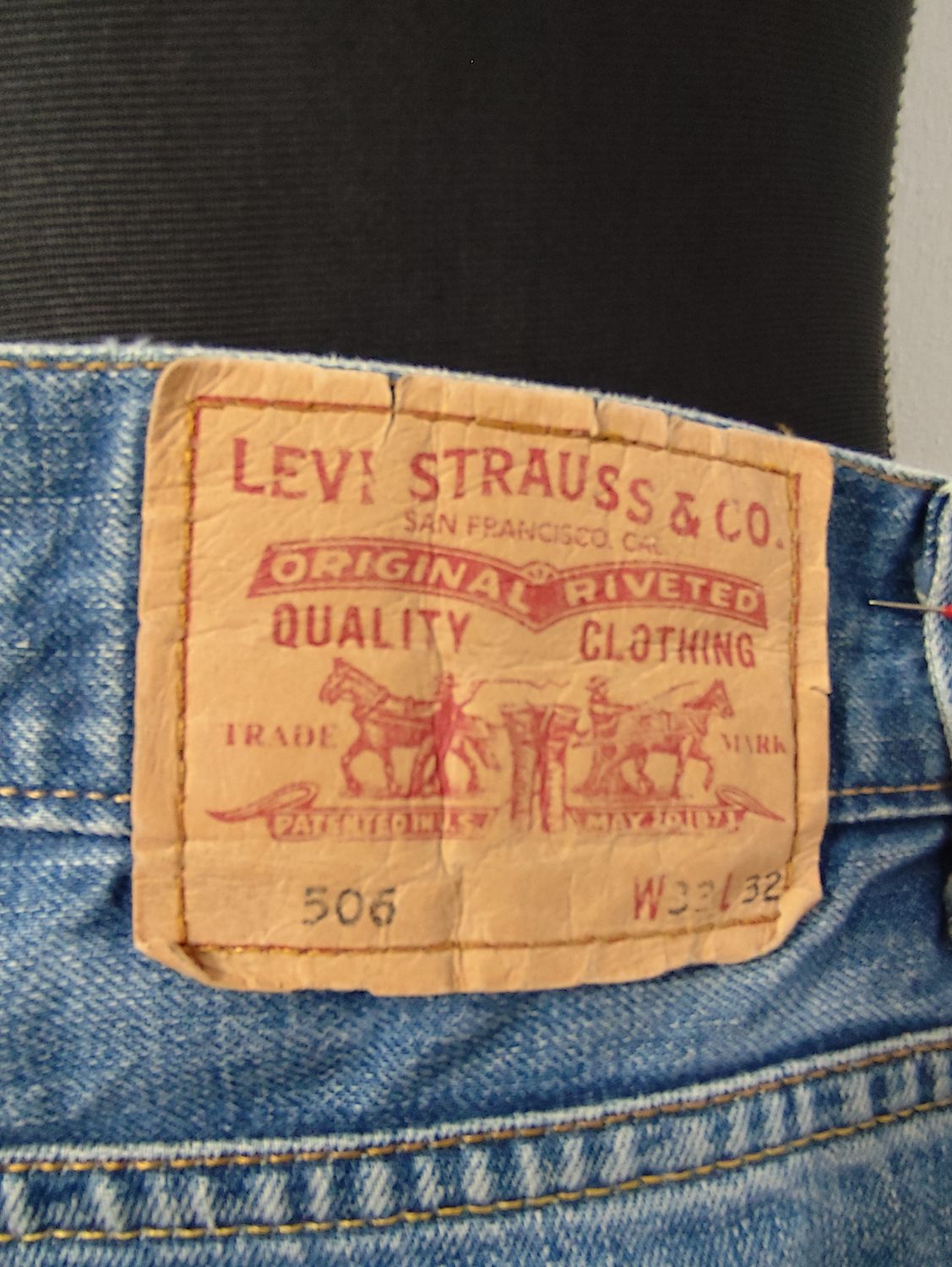 SPODENKI KRÓTKIE LEVIS 506    016
