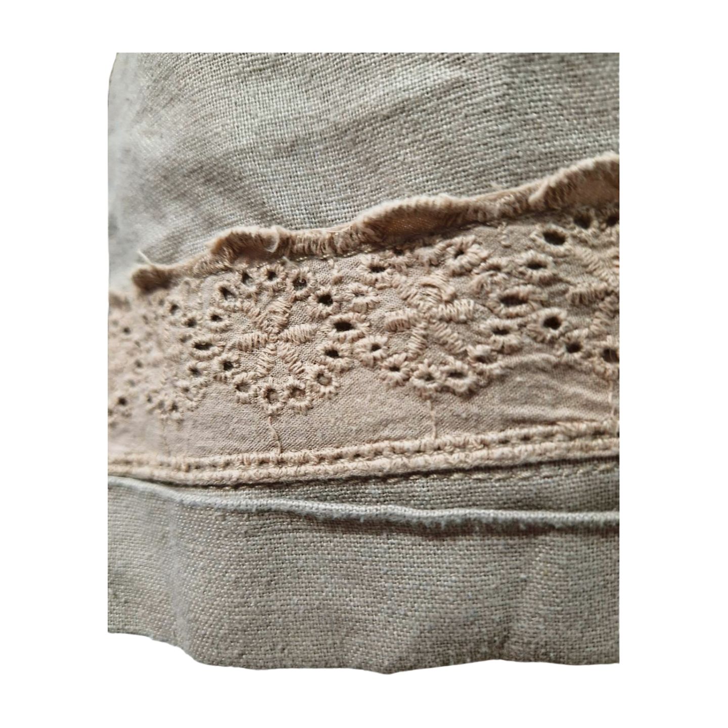 SPODENKI KRÓTKIE LNIANE