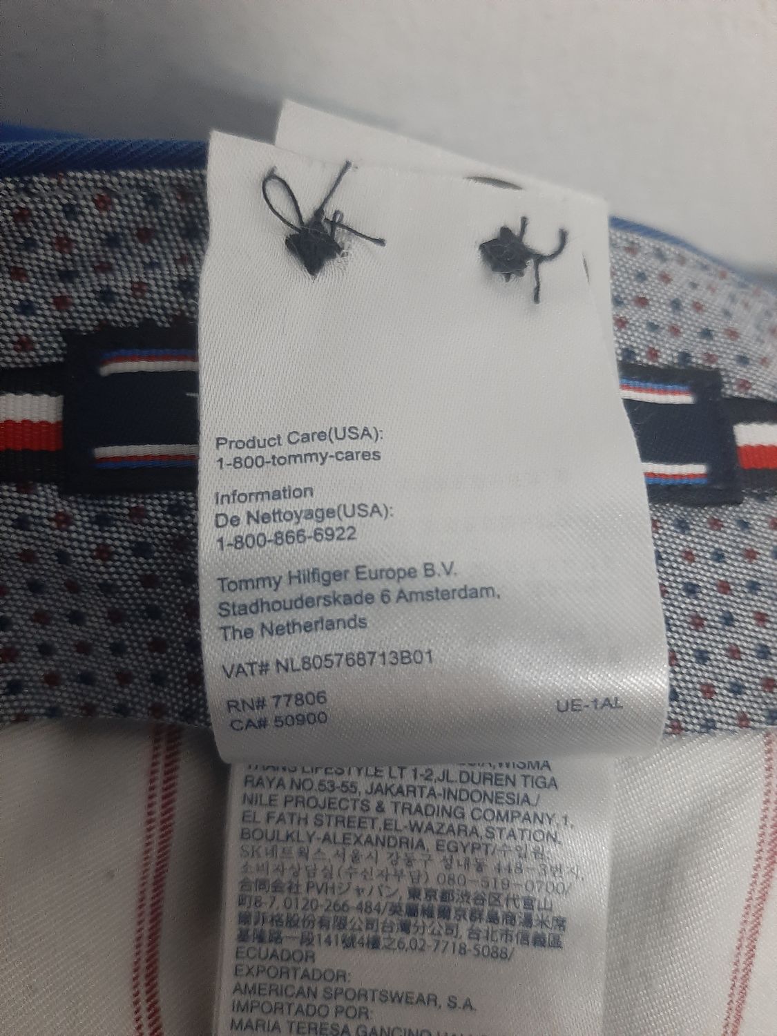 SPODENKI KRÓTKIE TOMMY HILFIGER    025