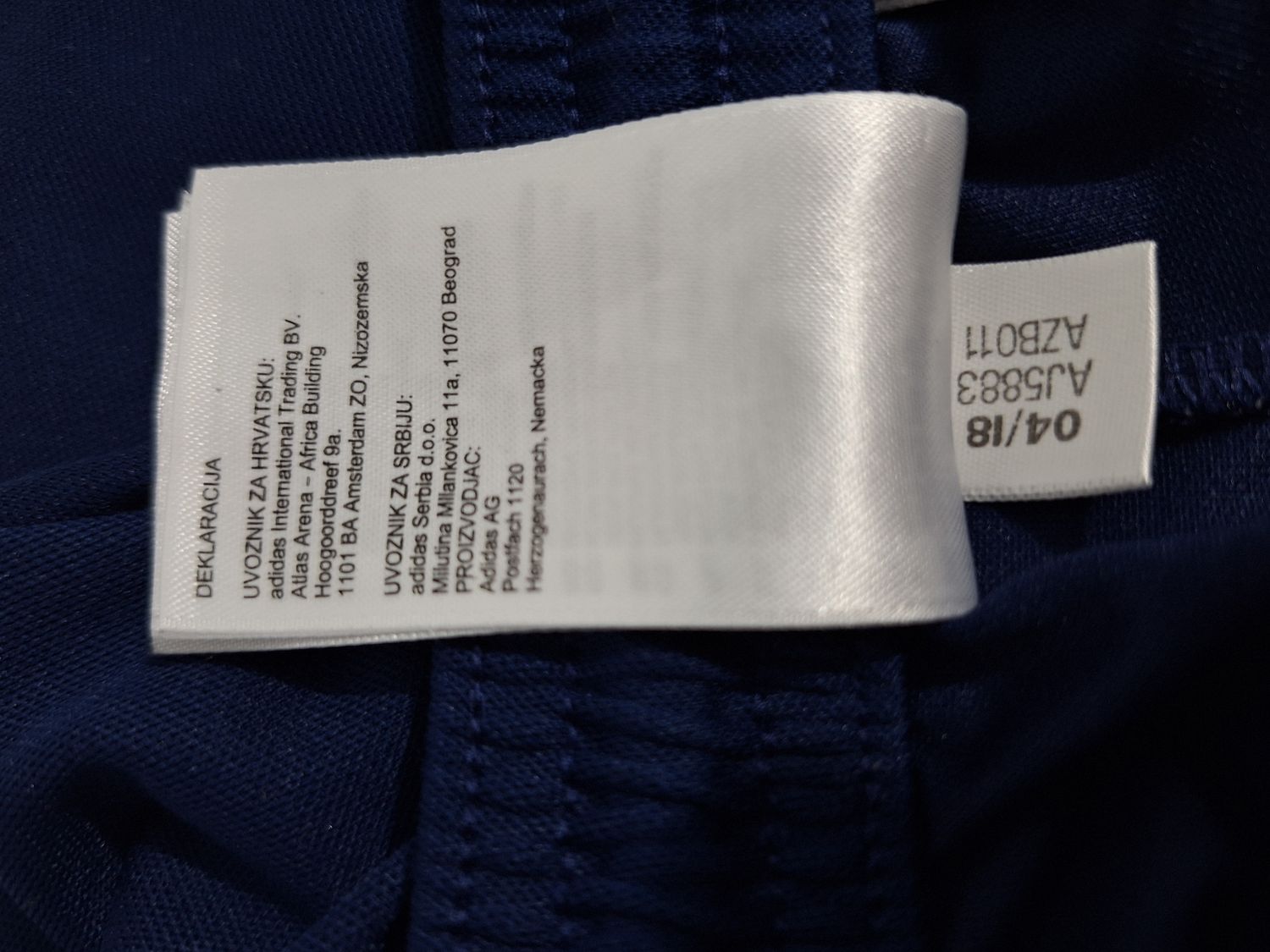 SPODENKI KRÓTKIE  ADIDAS  044