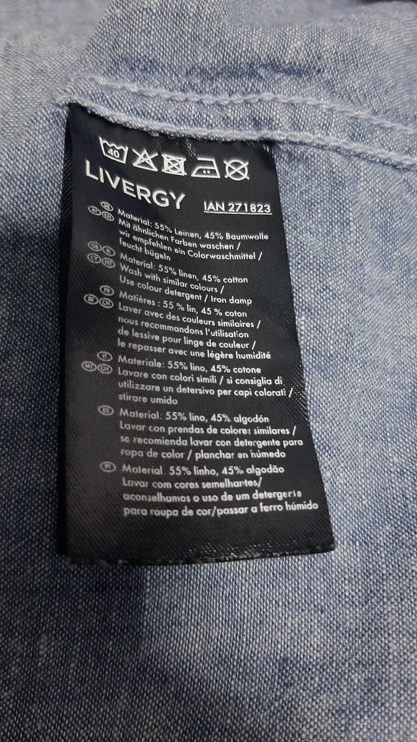 KOSZULA LNIANA   --LIVERGY --   057
