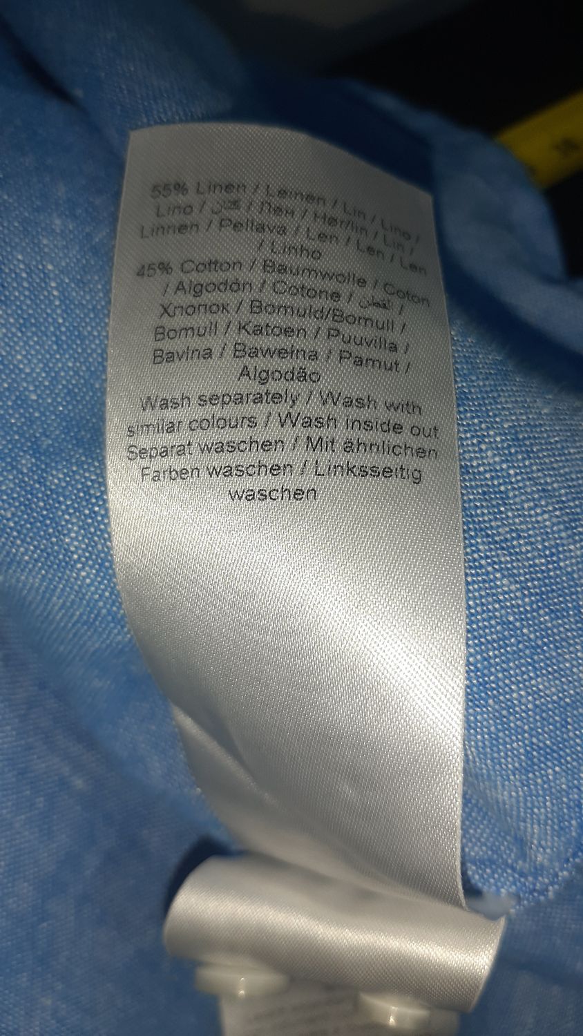 KOSZULA CASUALOWA LNIANA