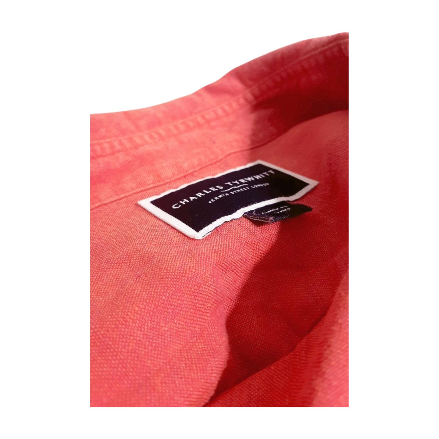 KOSZULA 100%LEN  CHERLES TYRWHITT   058