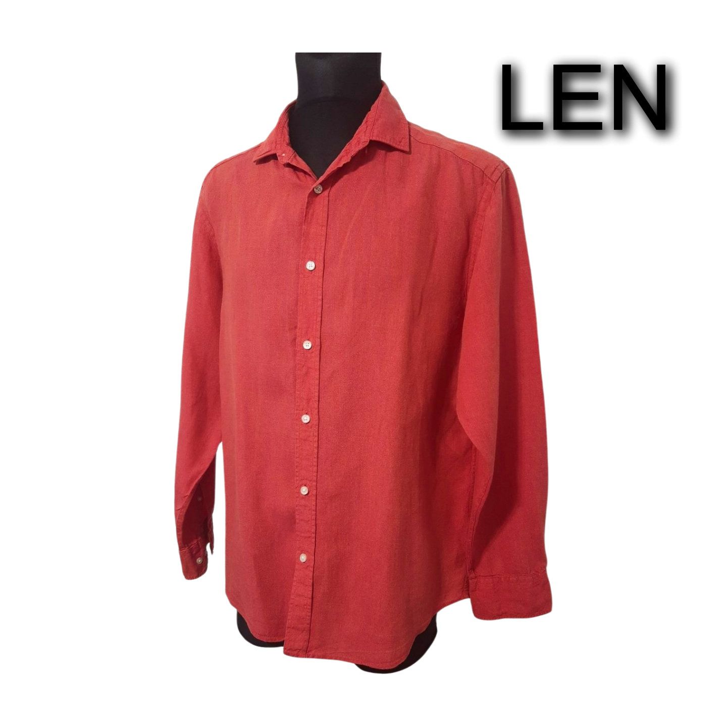KOSZULA 100%LEN  CHERLES TYRWHITT   058
