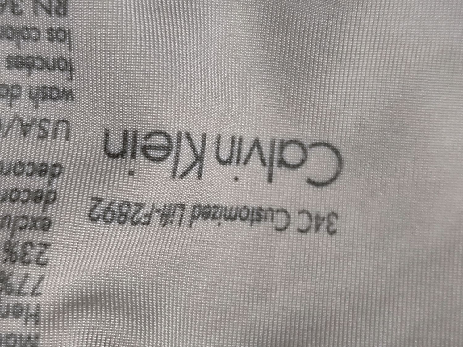 Biustonosz Calvin Klein