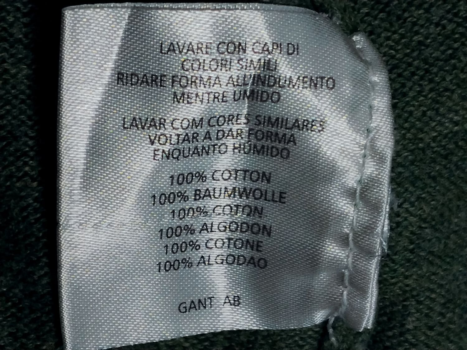 SWETER MĘSKI  GANT   073