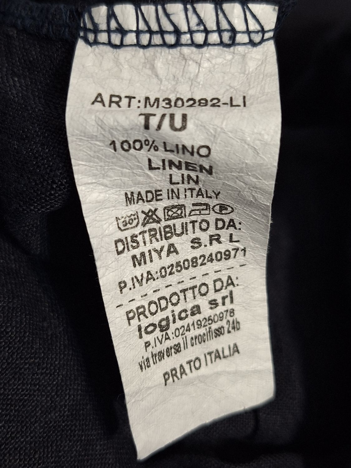 SUKIENKA 100%LEN  MADE IN ITALY