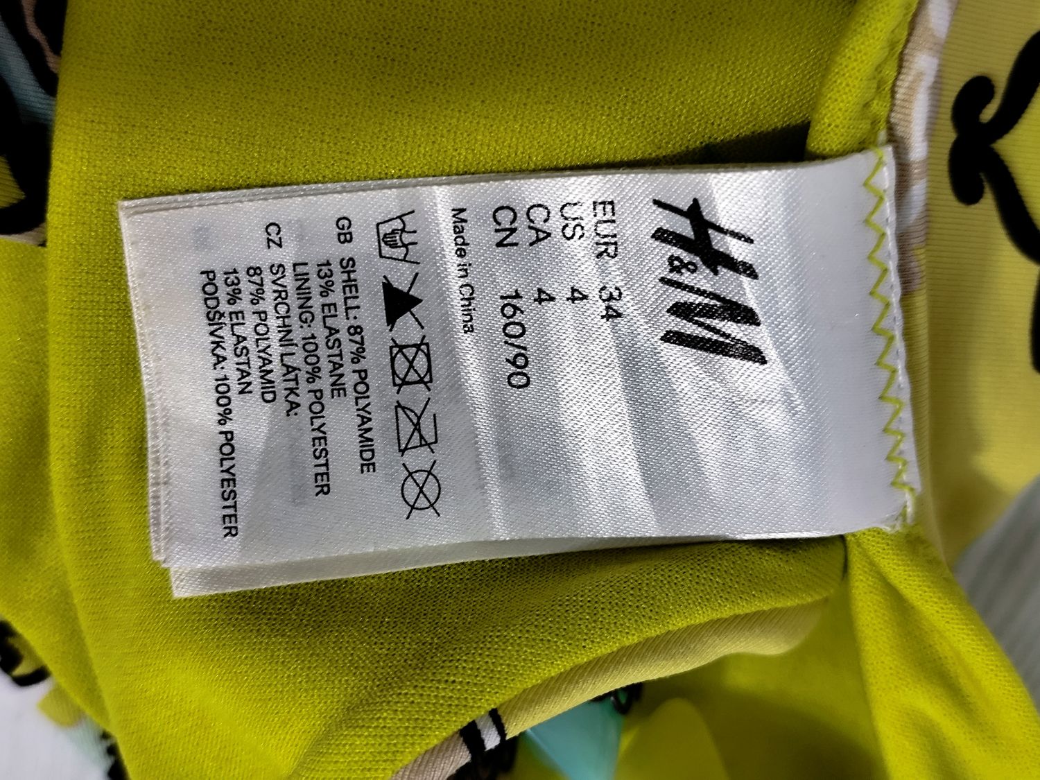 KOSTIUM KĄPIELOWY DÓŁ DO BIKINI  H&amp;M