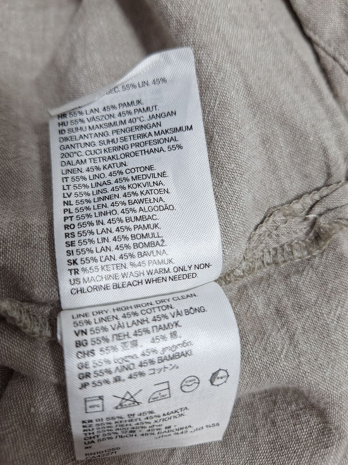 KOSZULA LNIANA H&amp;M