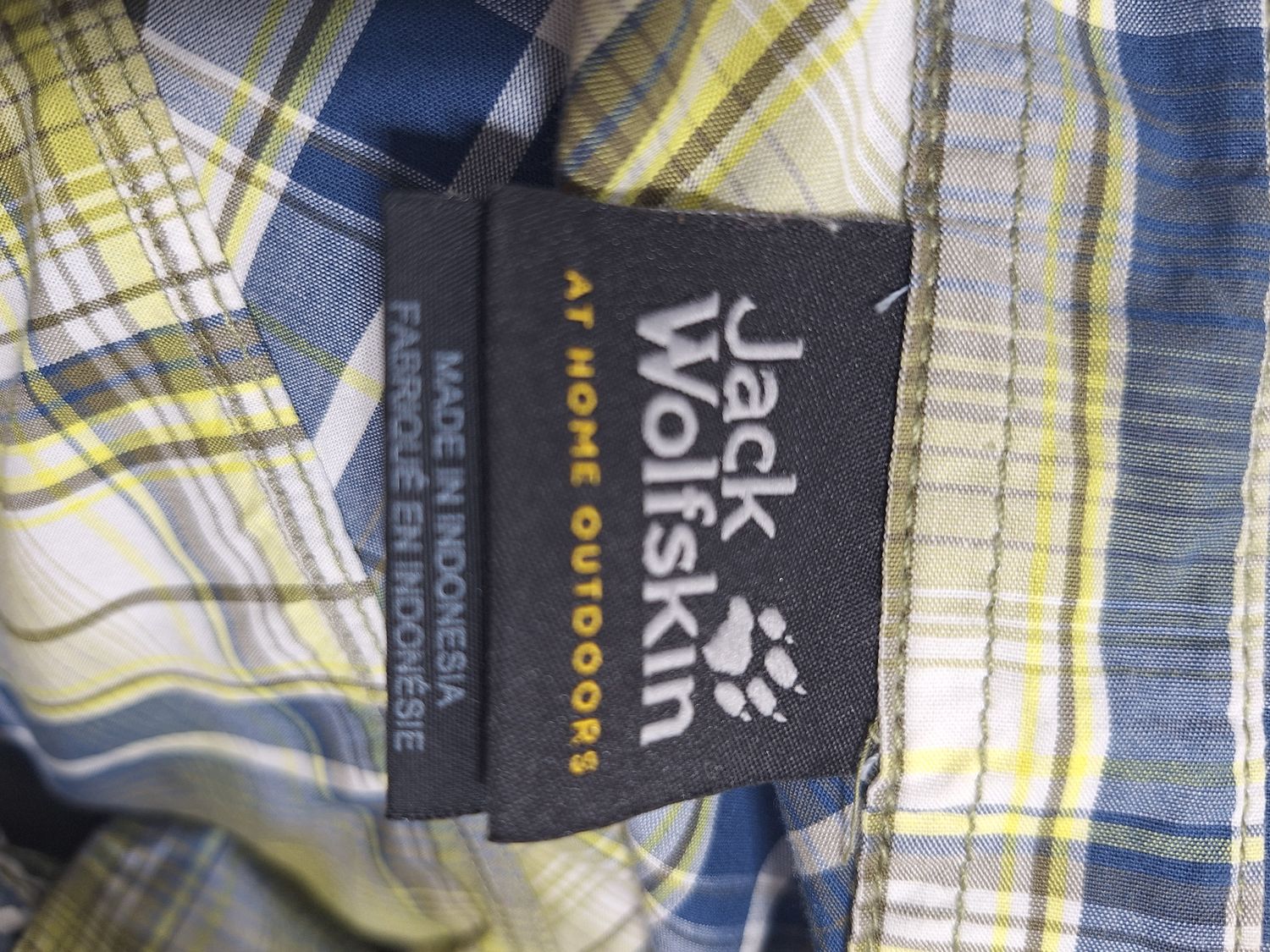 KOSZULA KRÓTKI RĘKAW  JACK WOLFSKIN