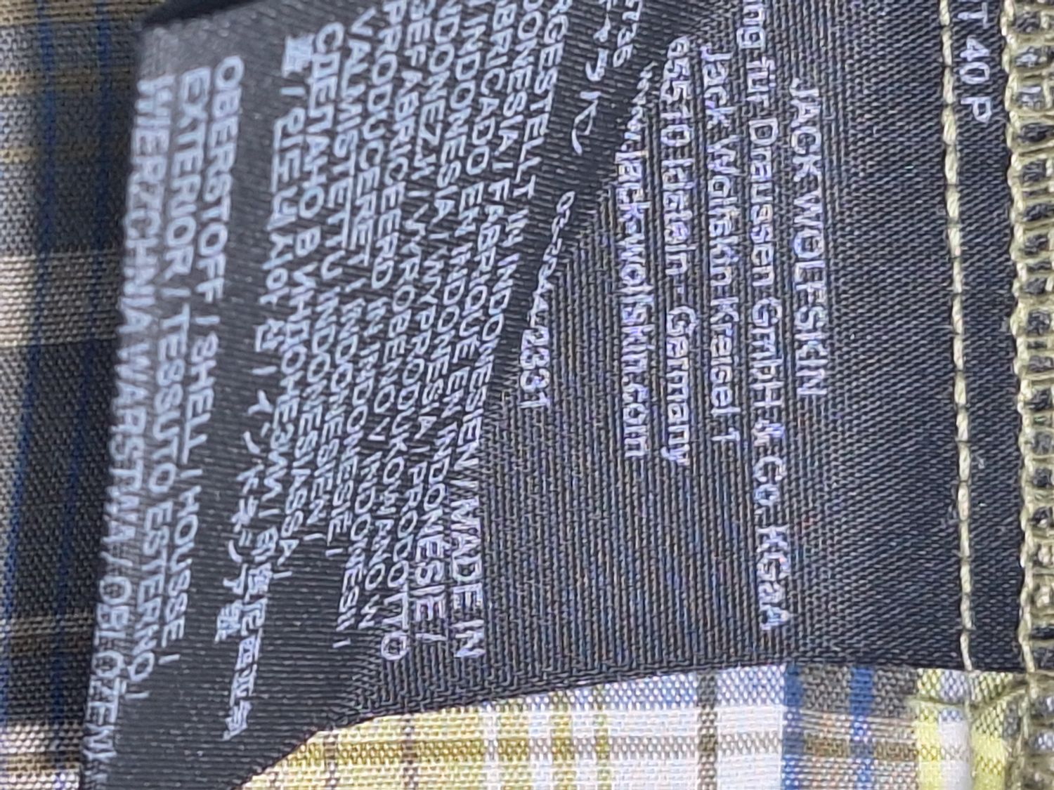 KOSZULA KRÓTKI RĘKAW  JACK WOLFSKIN